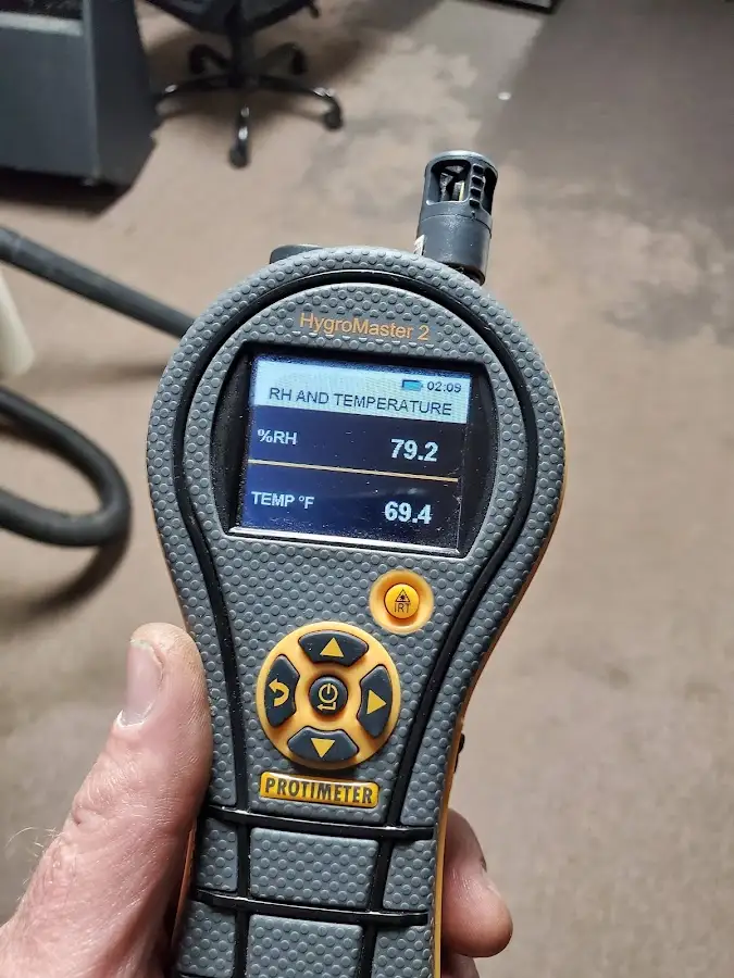 Moisture meter humidity assessment for Mold Remediation & Removal in White House